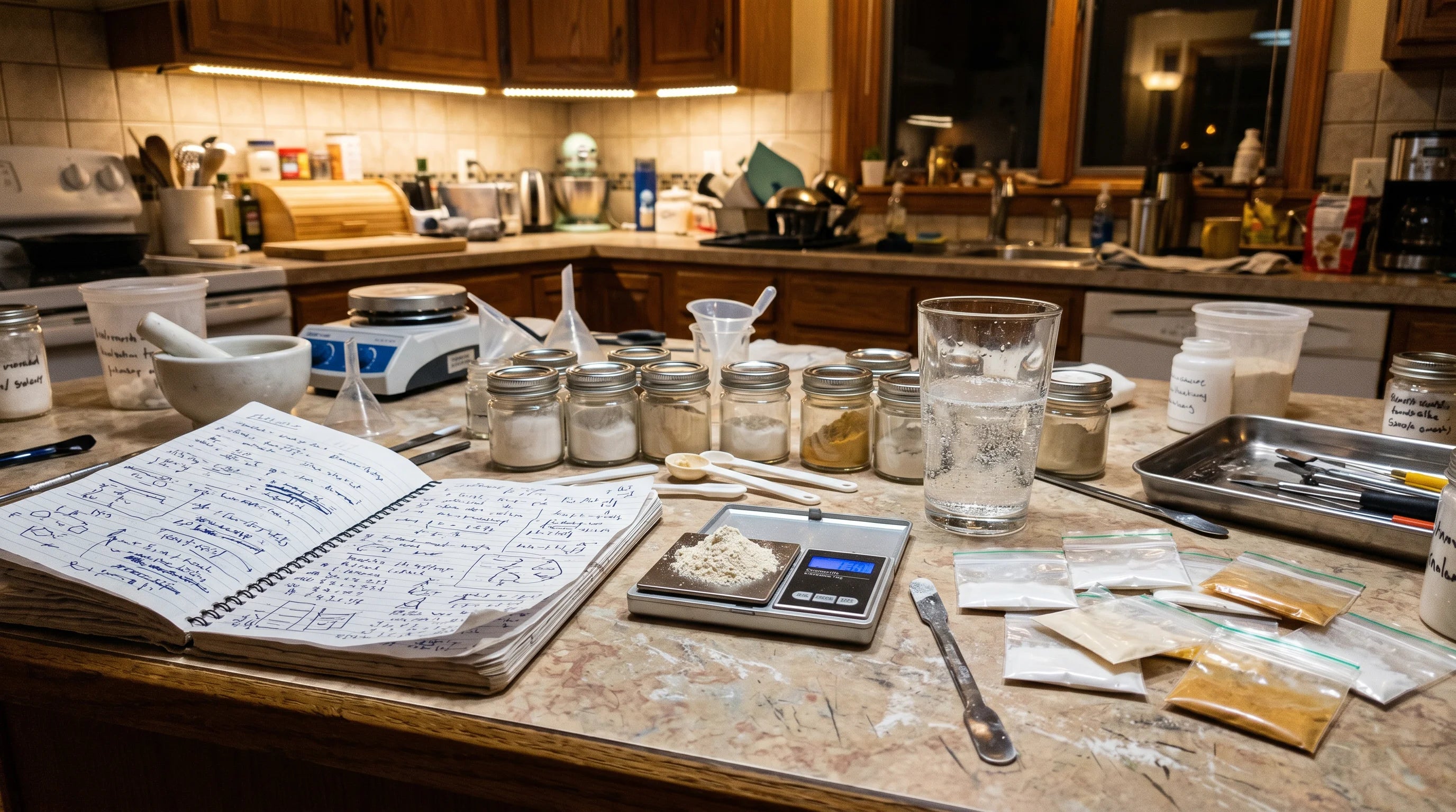 Formulating the exact ratio in a lab setting