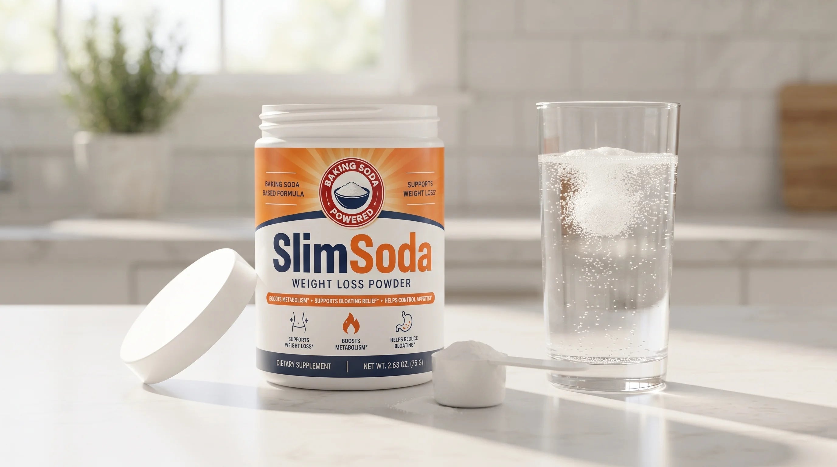 SlimSoda — the original powder, dosed correctly